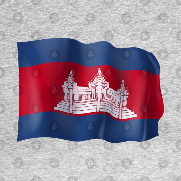 Cambodia flag by SerenityByAlex